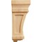 Ekena Millwork 5"W x 3"D x 7"H Santa Fe Corbel, Red Oak COR05X03X07SFRO - alternate 2